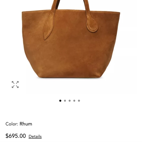 Liffner Suede Tote - Picture 3 of 9